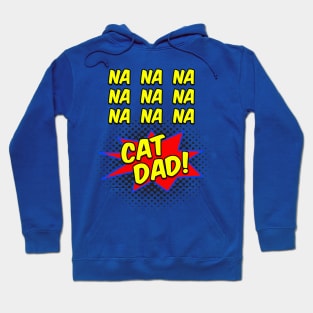 Comic Funny Cat Dad Collection Hoodie